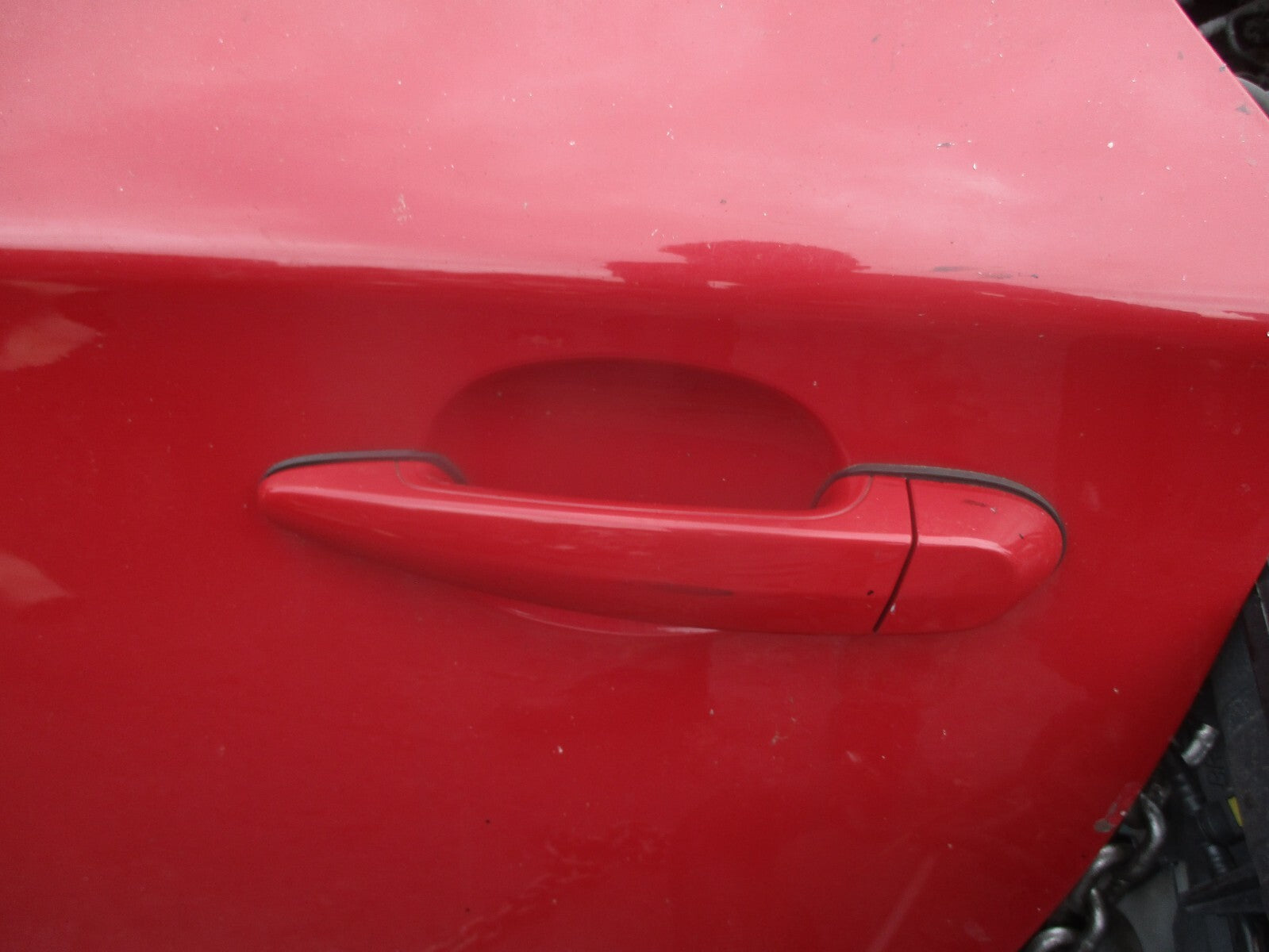 2009 BMW 1 SERIES E82 118D NSF PASSENGER SIDE FRONT LEFT COMPLETE DOOR RED A61
