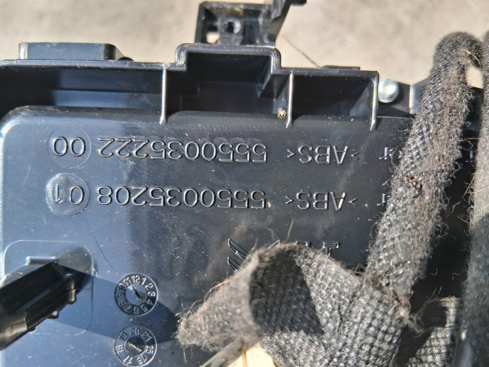 2019 PEUGEOT 5008 MK2 DIGITAL SPEEDOMETER INSTRUMENT CLUSTER 9830555480