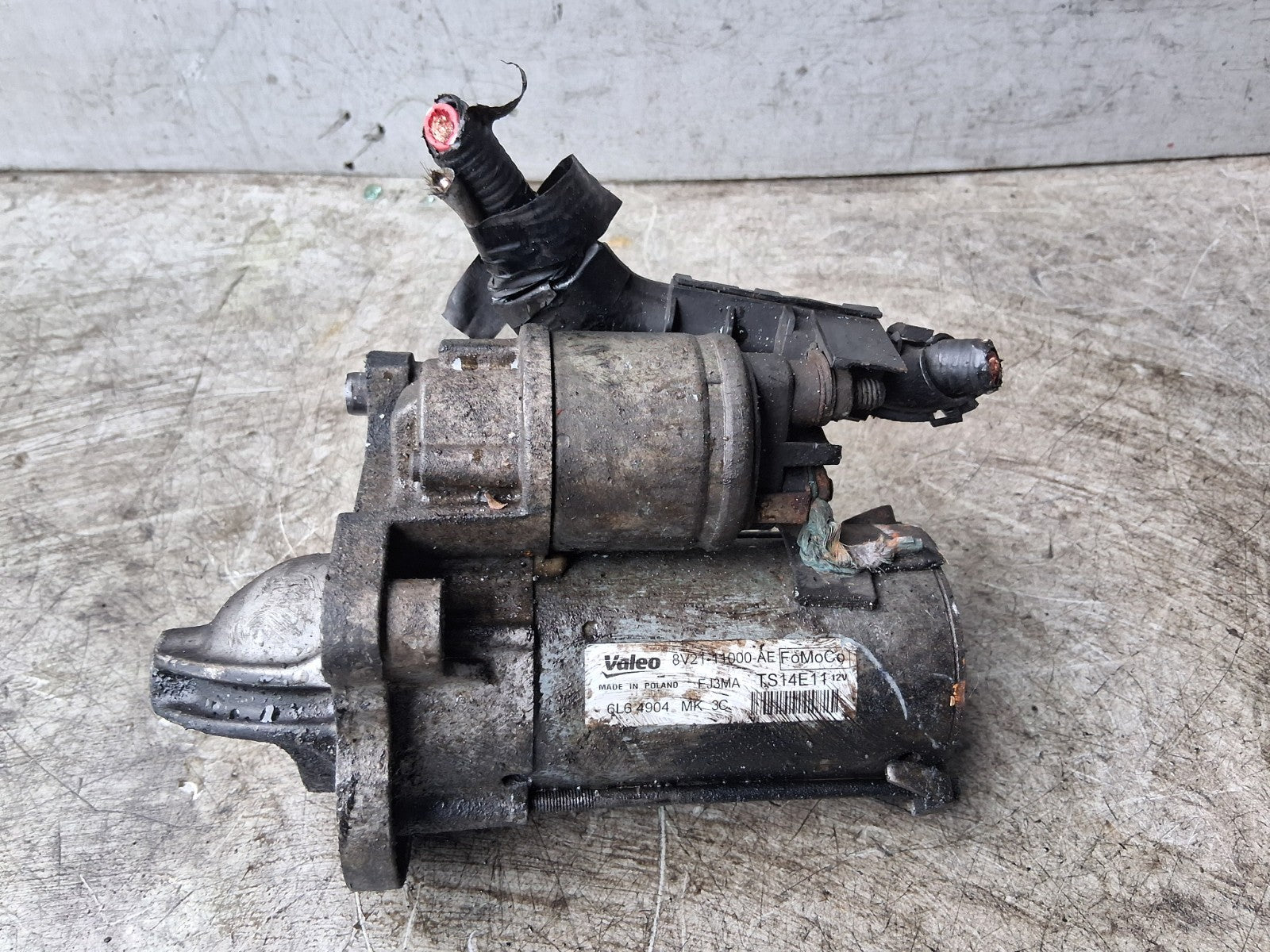 2017 FORD FIESTA MK7 1.2 PETROL STARTER MOTOR 8V2111000AE