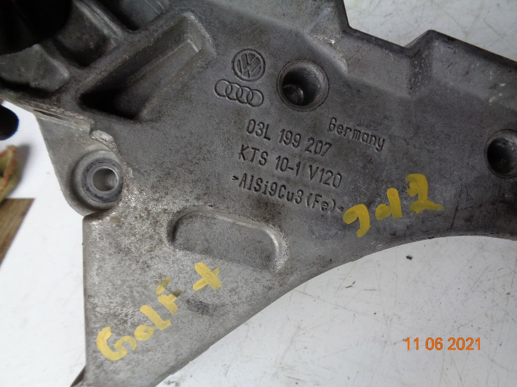 VW VOLKSWAGEN GOLF PLUS 2012 TDI ENGINE SUPPORT BRACKET MOUNT 03L199207