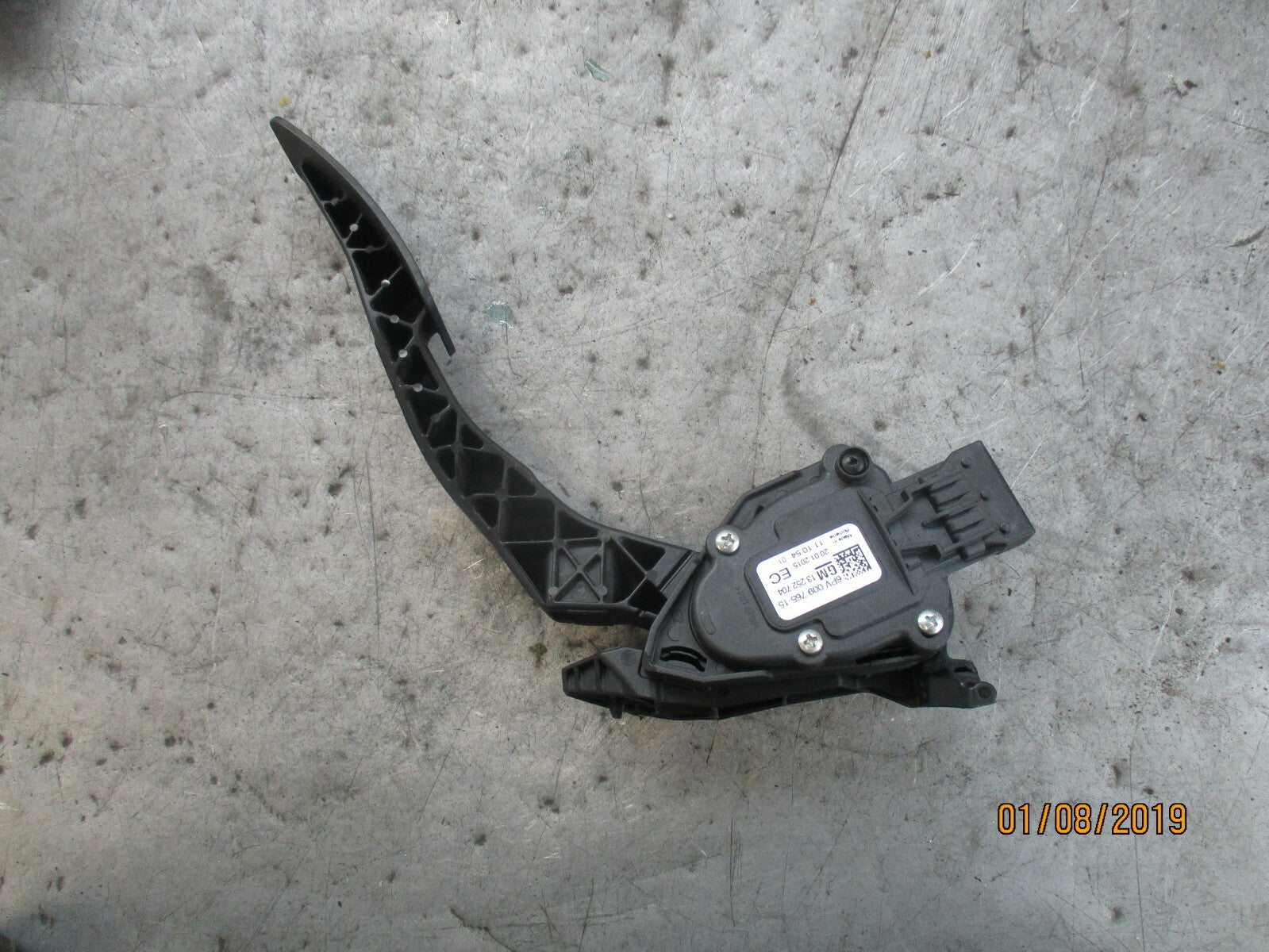 VAUXHALL ASTRA J THROTTLE ACCELERATOR PEDAL 13252704