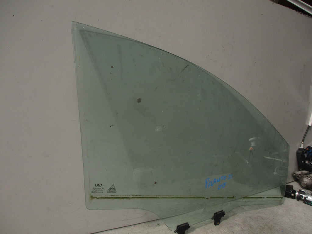 2021 KIA PICANTO MK3 OSF DRIVER SIDE FRONT RIGHT DOOR GLASS WINDOW 43R016942