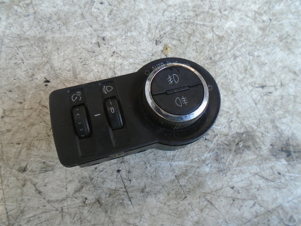 VAUXHALL INSIGNIA A 2014 HEADLIGHT CONTROL SWITCH 23197912
