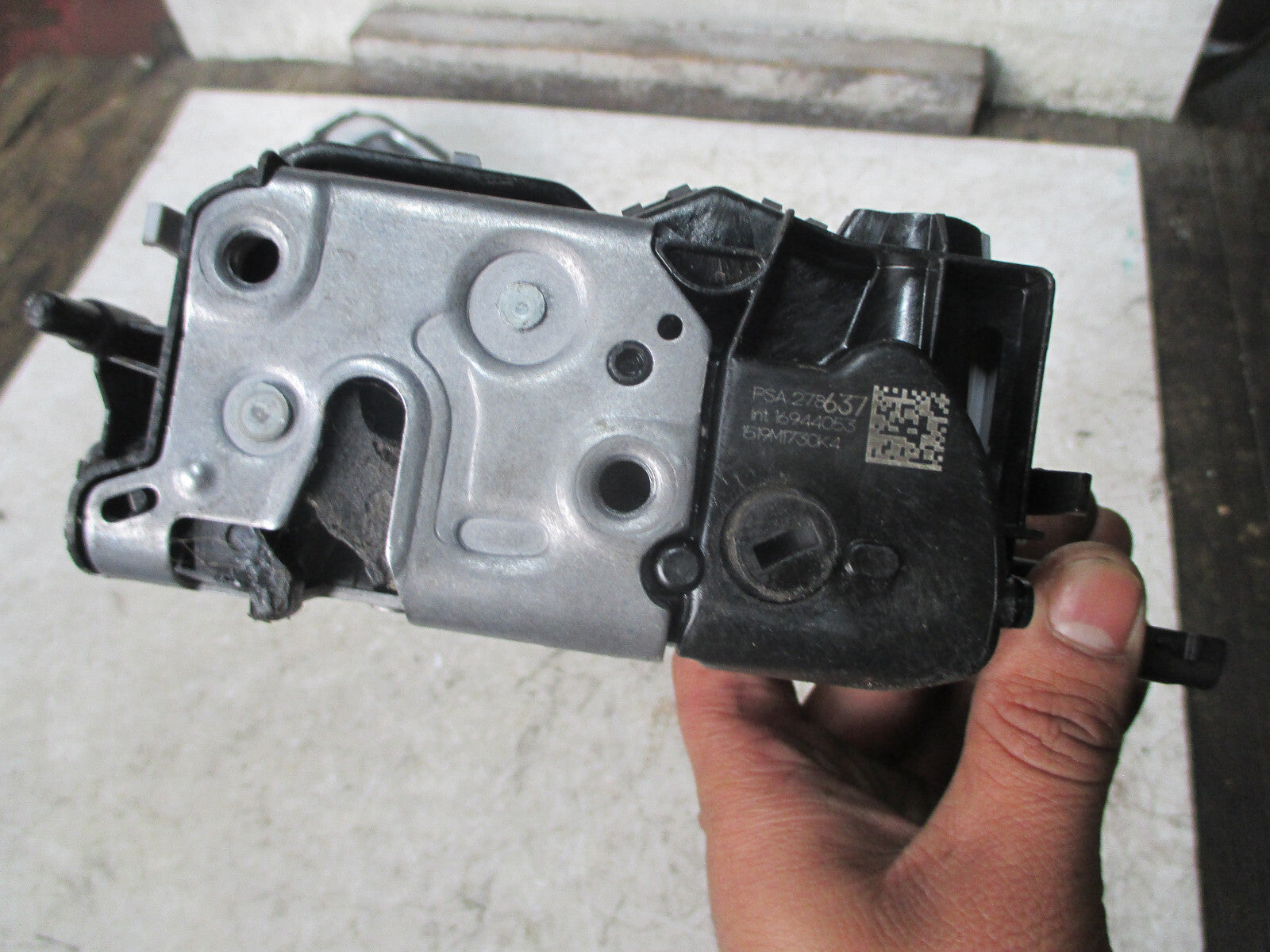 CITROEN C5 AIRCROSS 2020 OSR DRIVER SIDE REAR DOOR LOCK MECHANISM