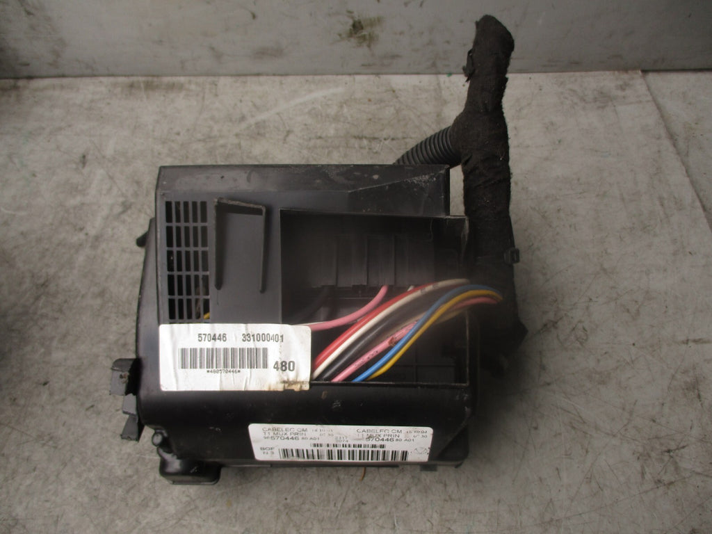 2005 PEUGEOT 206 1.4 PETROL UNDER BONNET FUSE BOX 9650664180