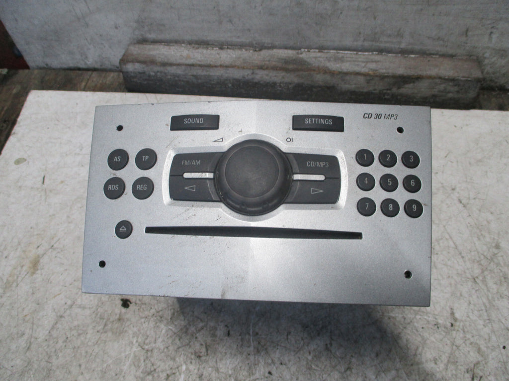 VAUXHALL CORSA D 2009 RADIO CD PLAYER STEREO HEAD UNIT 13289919
