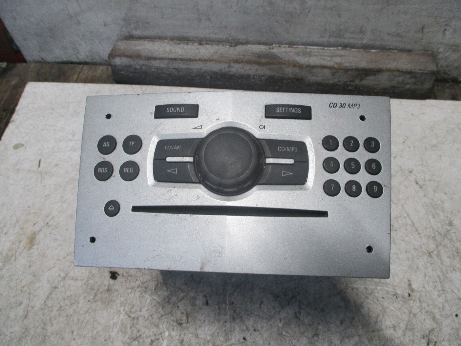 VAUXHALL CORSA D 2009 RADIO CD PLAYER STEREO HEAD UNIT 13289919