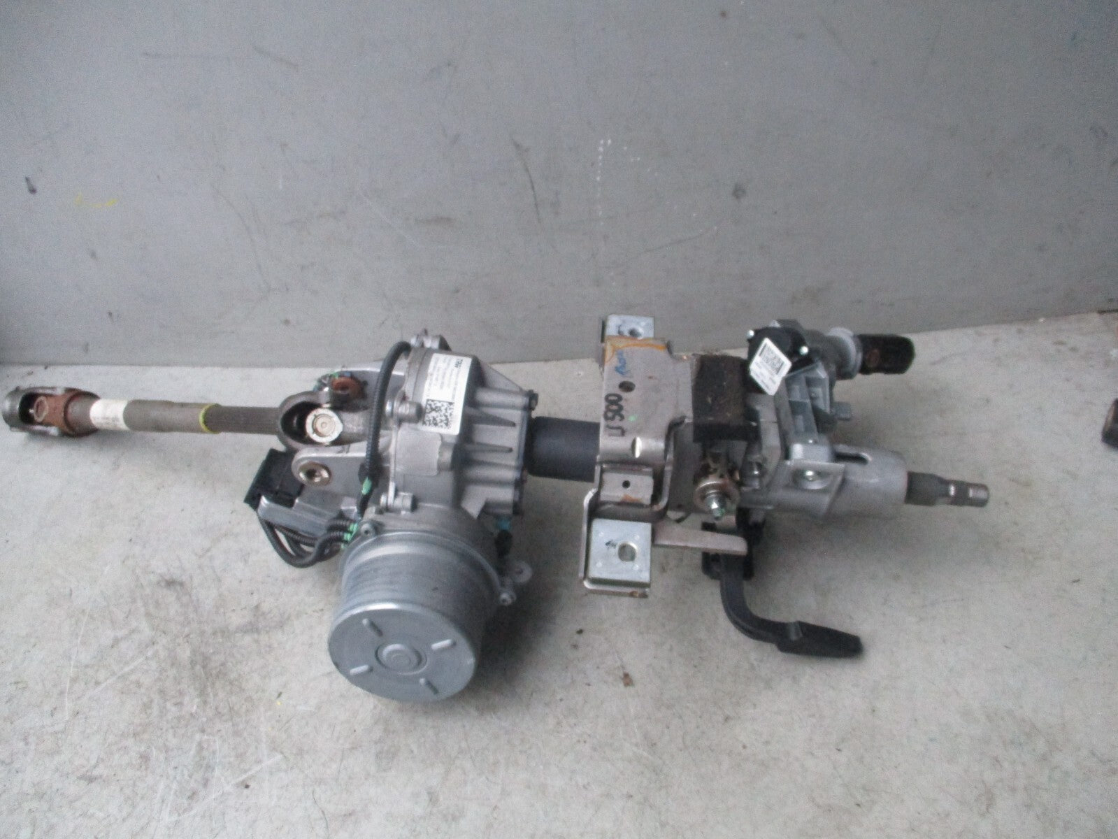 FIAT 500 L 2013 1.3 DIESEL ELECTRIC POWER STEERING COLUMN IGNITION KEY