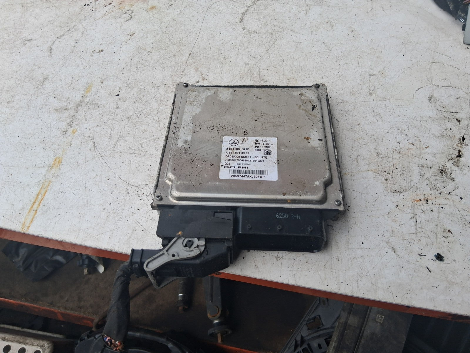 2019 MERCEDES BENZ SPRINTER W907 2.1 DIESEL ECU ENGINE CONTROL UNIT A6519003603