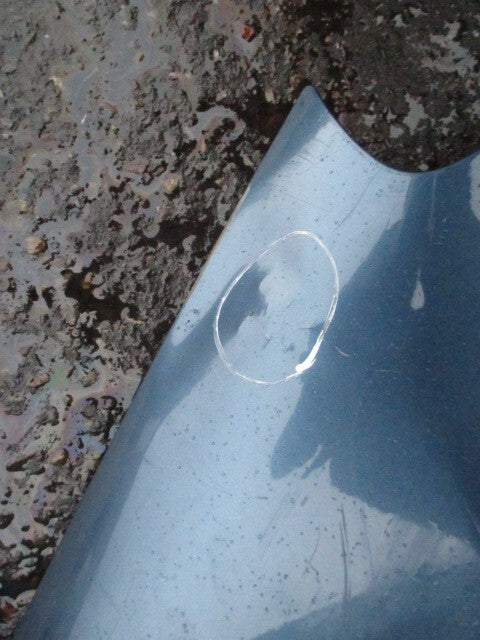 PEUGEOT PARTNER MK2 2009 NSF PASSENGER SIDE FRONT WING PANEL BLUE