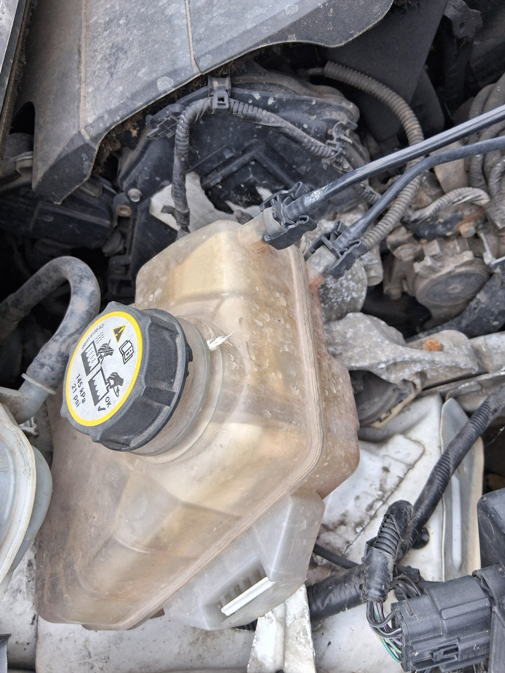 2015 FORD TRANSIT COURIER MK1 COOLANT WATER EXPANSION TANK