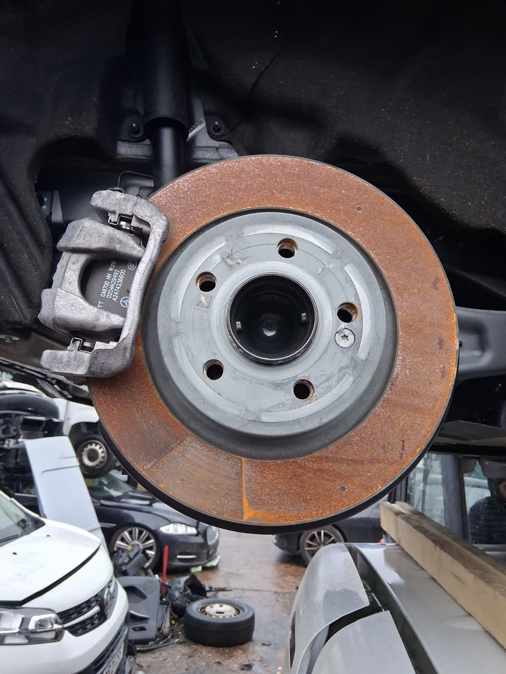 2025 MERCEDES BENZ GLA H247 1.3 HYBRID ELECTRIC COMPLETE REAR AXLE DISC TYPE