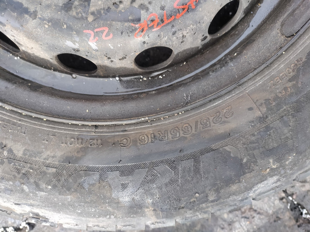 2023 RENAULT MASTER MK3 16 INCH STEEL WHEEL WITH TYRE 225/65R16C