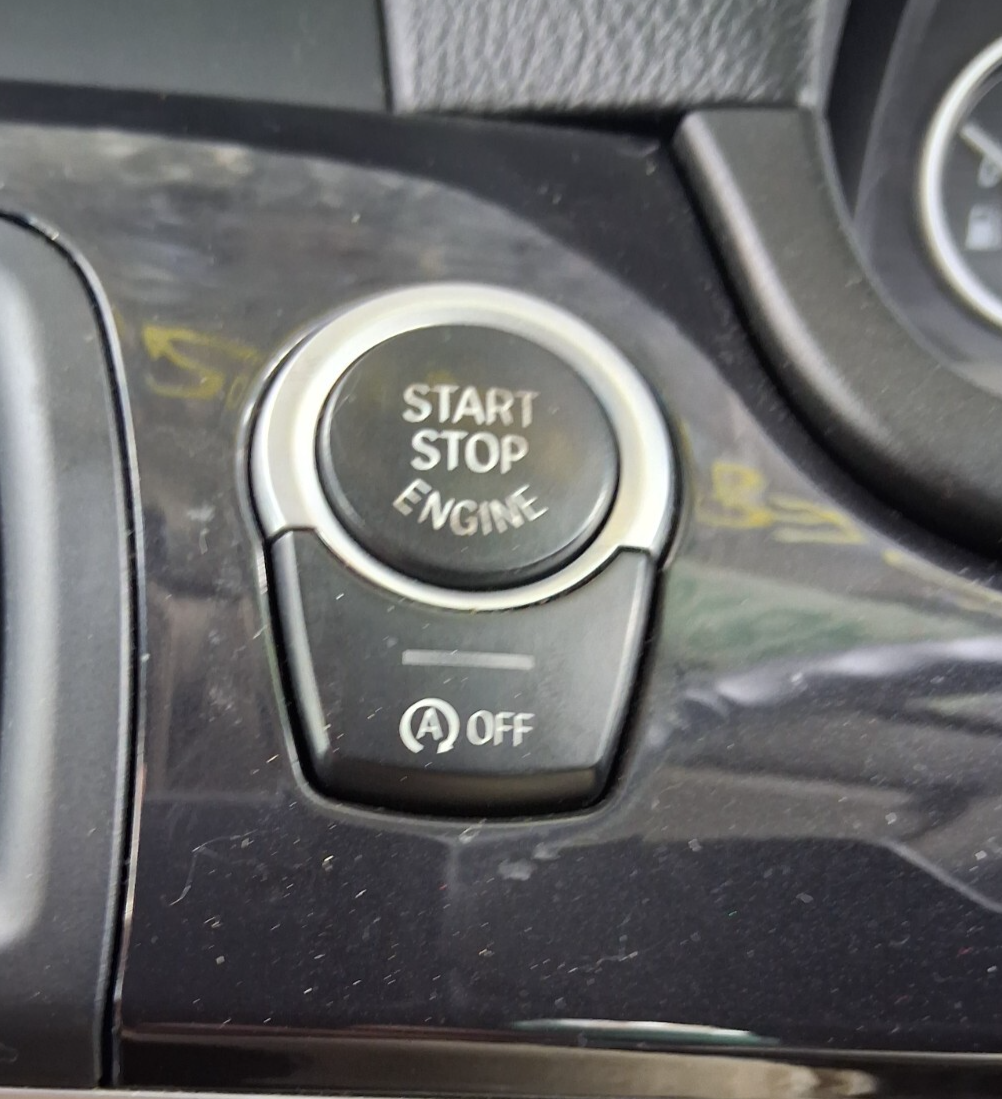 2012 BMW 5 SERIES F10 STOP START IGNITION SWITCH BUTTON