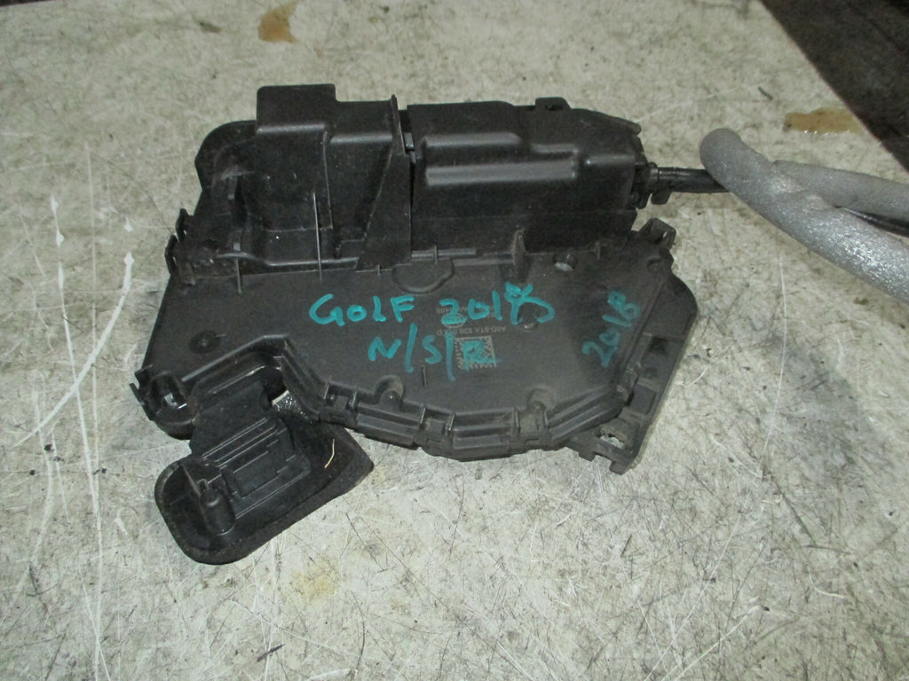 VW VOLKSWAGEN GOLF 2018 MK7 NSR PASSENGER REAR DOOR LOCK MECHANISM 5TA839015D