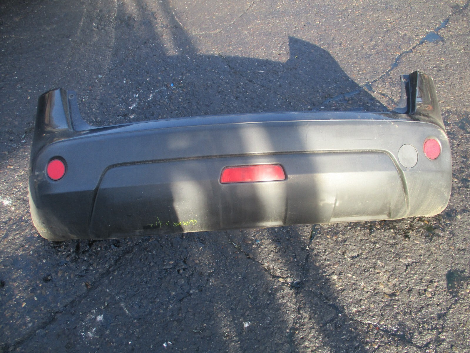 2012 NISSAN QASHQAI J10 FACELIFT REAR COMPLETE BUMPER WITH REFLECTORS