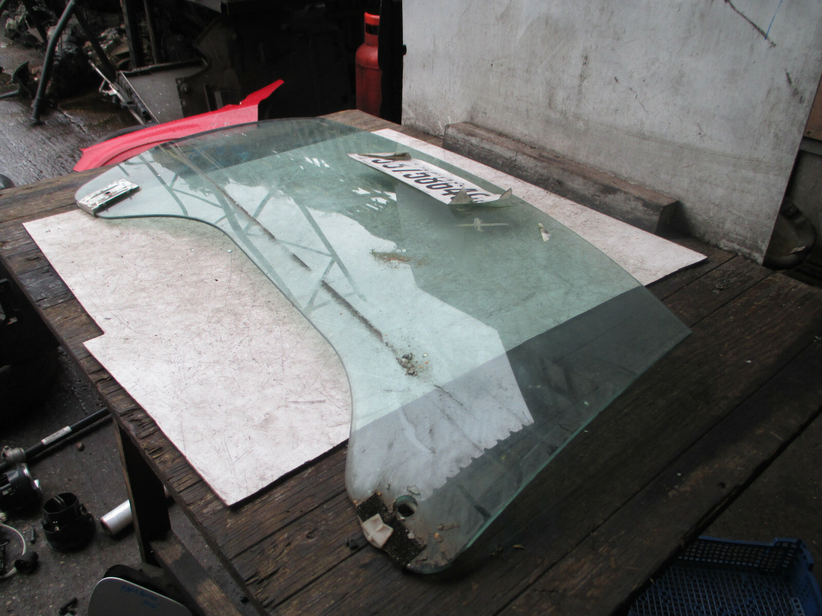 PEUGEOT 207 CC 2010 3 DOOR OS DRIVER SIDE DOOR WINDOW GLASS