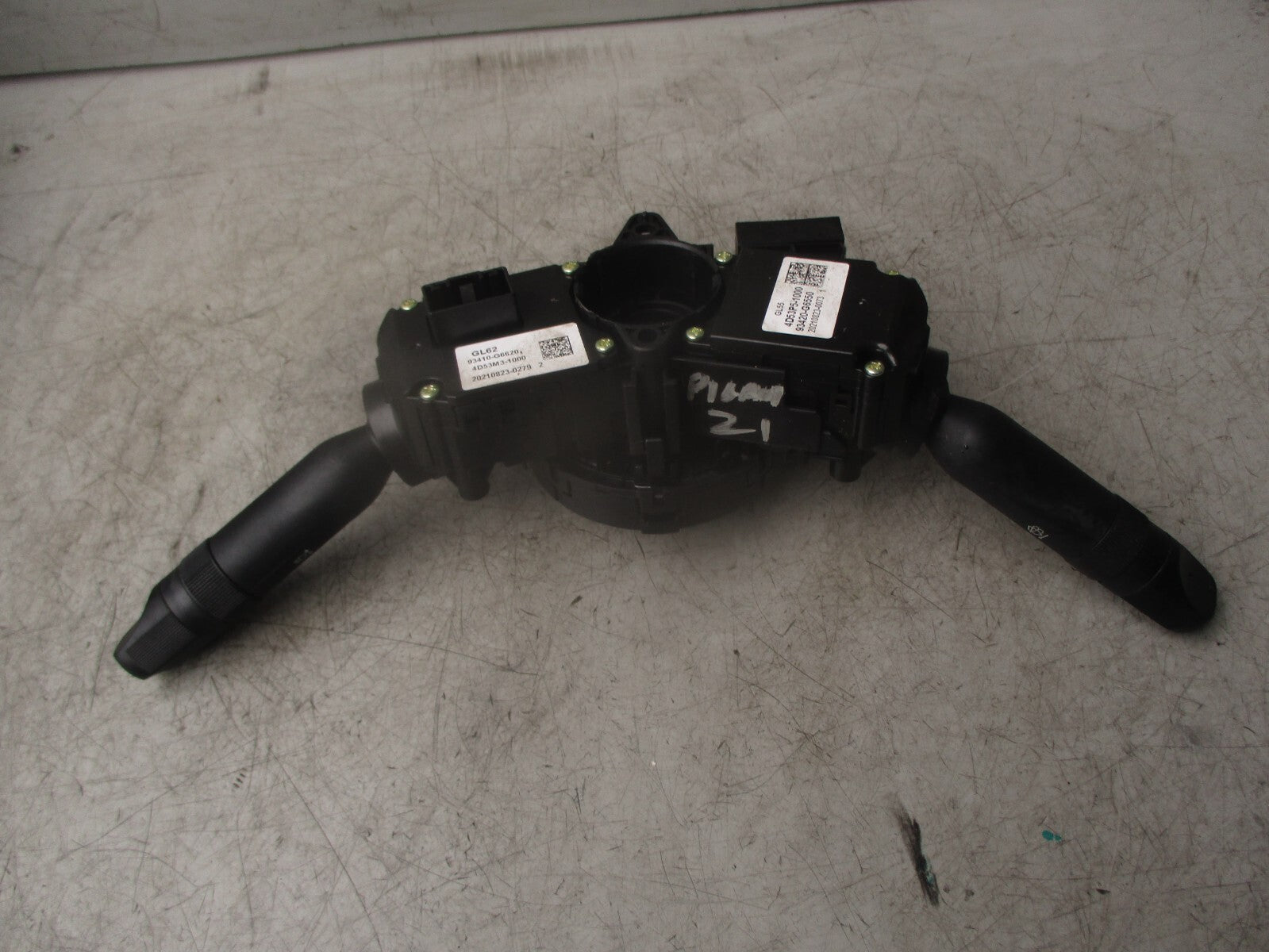 2021 KIA PICANTO MK3 JA INDICATOR WIPER COMBINATION SWITCH STALK 93490G3130