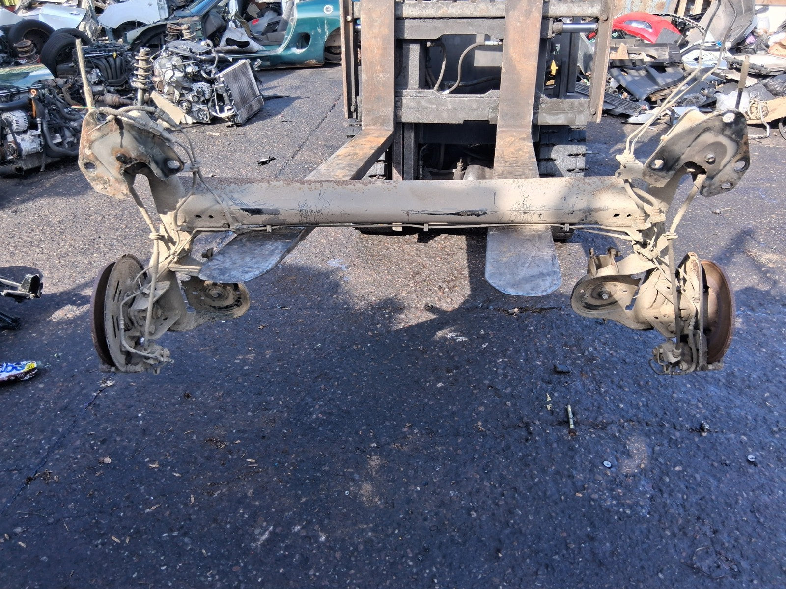 2018 MERCEDES BENZ CITAN W415 COMPLETE REAR AXLE DISC TYPE