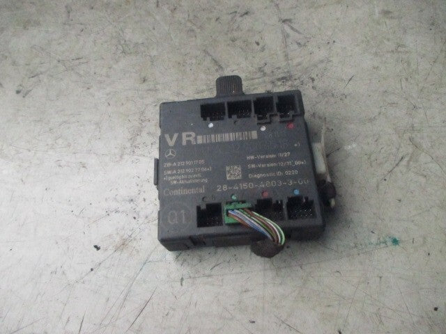 2014 MERCEDES-BENZ E-CLASS C207 FRONT DOOR ECU CONTROL MODULE UNIT 28-4150-4
