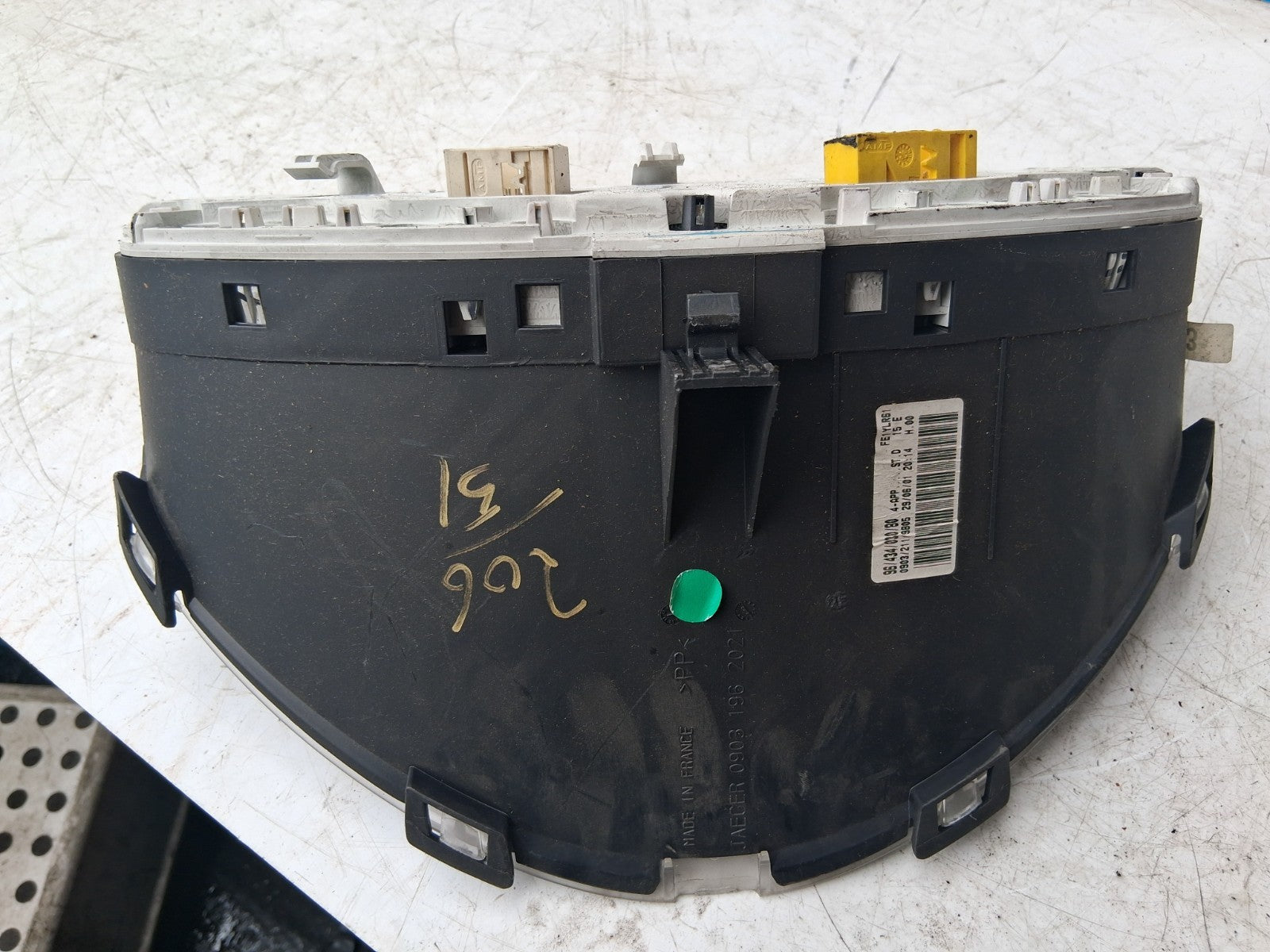 2001 PEUGEOT 206 2.0 HDI DIESEL SPEEDO CLOCKS INSTRUMENT CLUSTER 9643403080
