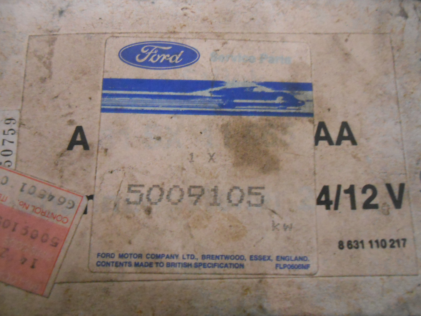 GENUINE FORD OEM SERVICE PART 24V BLAUPUNKT MONO STEREO AMP A81SX11565AA NOS