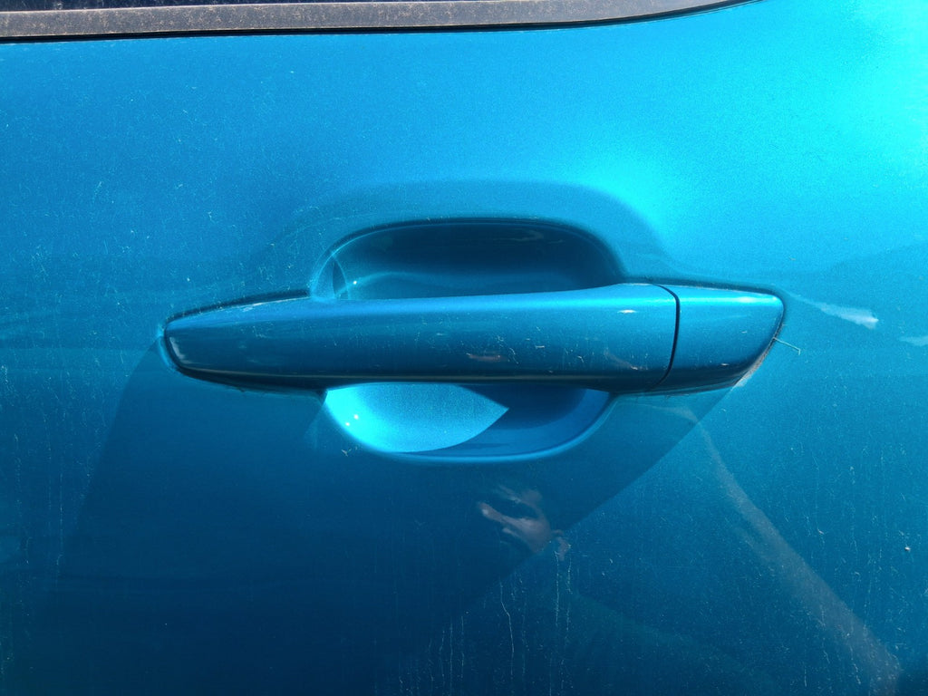 2023 CITREOEN C3 MK3 NSR PASSENGER SIDE REAR DOOR HANDLE SPRING BLUE MET EWJ