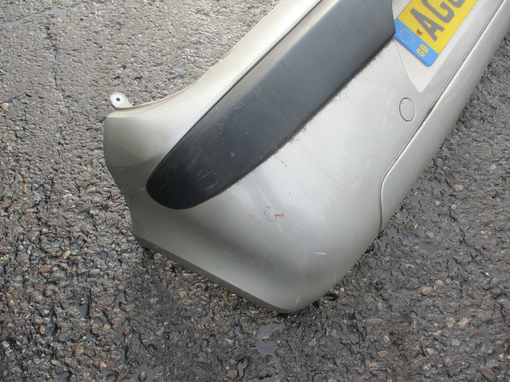 PEUGEOT 1007 2006 REAR BUMPER SILVER 9646177377