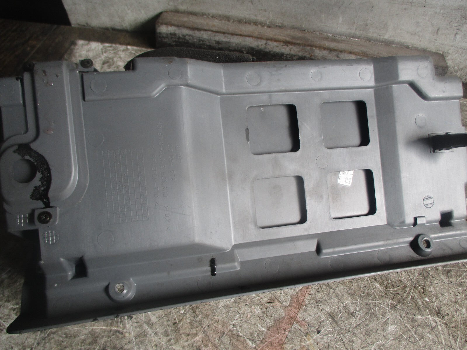 CHEVROLET LACETTI 2006 MK1 NS PASSENGER SIDE GLOVEBOX STORAGE COMPARTMENT
