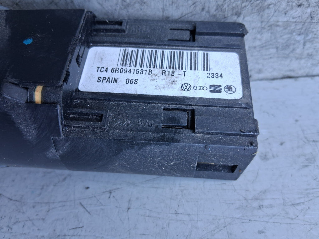 2014 VW VOLKSWAGEN UP HEADLIGHT CONTROL ADJUSTER SWITCH 6R0941531B