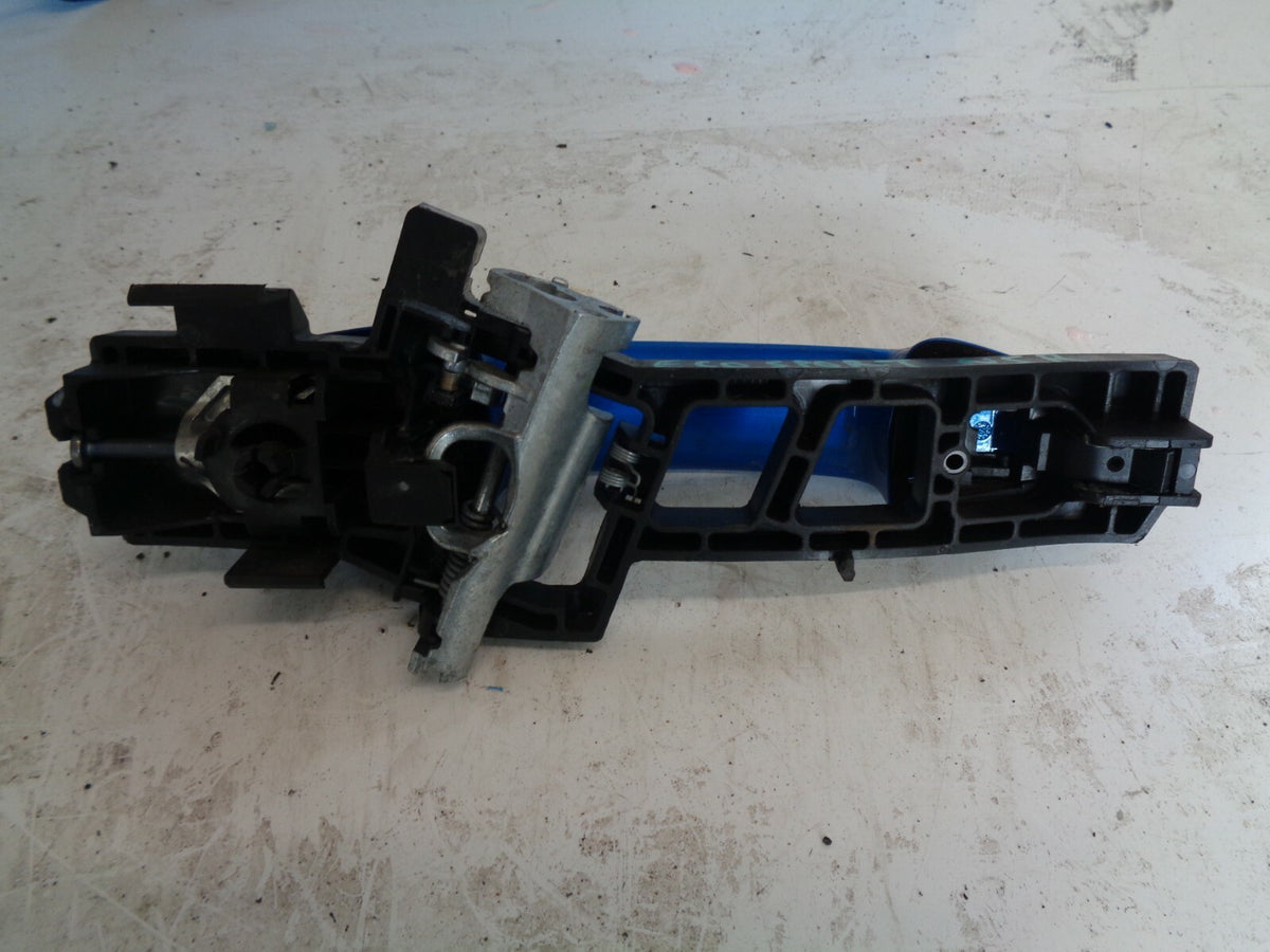 FORD ECOSPORT 2019 5DR NSR PASSENGER SIDE REAR EXTERIOR DOOR HANDLE BLUE