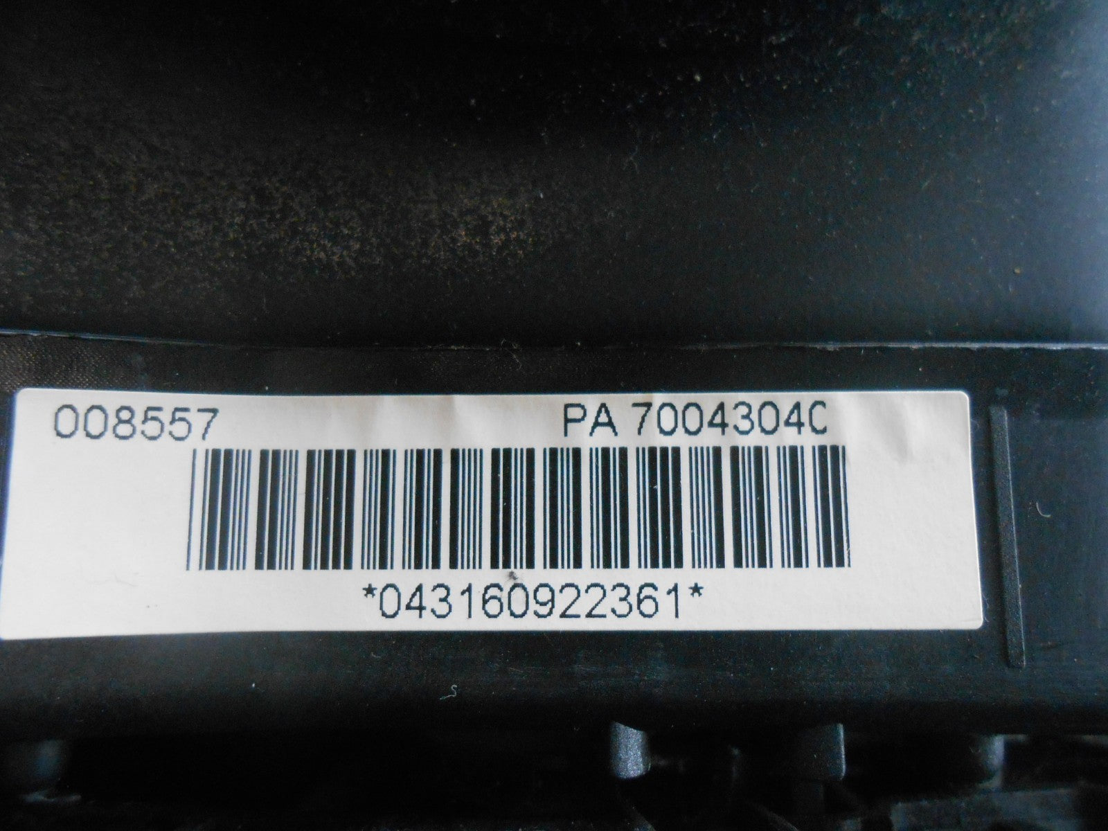 FIAT GRANDE PUNTO 199 (MK3) OS DRIVER SIDE STEERING WHEEL AIRBAG 07354102520
