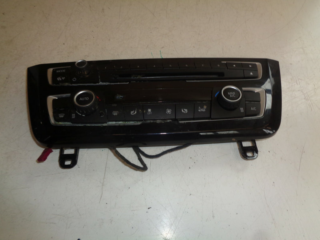 BMW 3 SERIES 2017 F20 M SPORT HEATER CONTROL PANEL STEREO CONTROL 9363545
