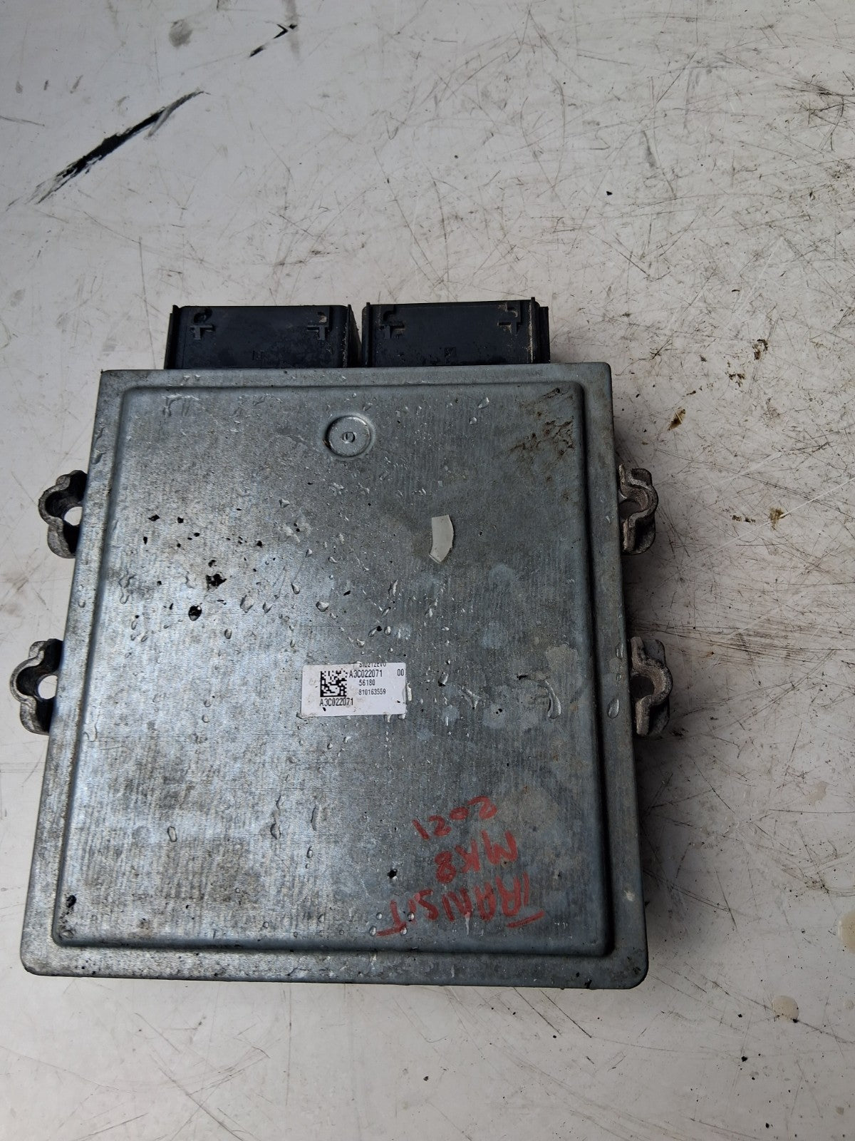 2021 FORD TRANSIT 350 MK8 ENGINE ECU A3C02351200