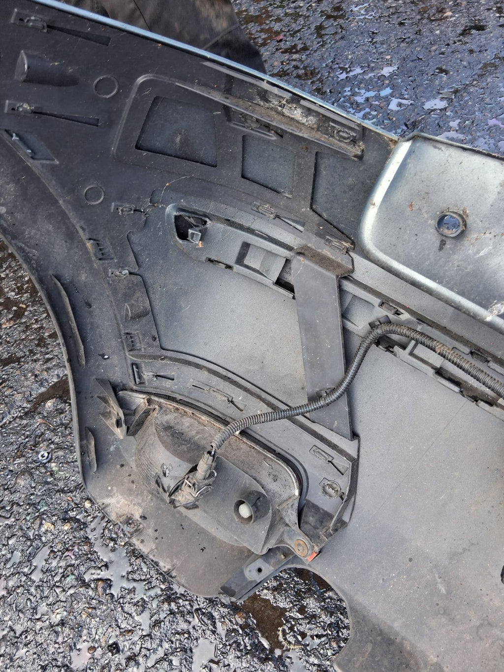 2006 VAUXHALL CORSA C COMPLETE REAR BUMPER BLUE
