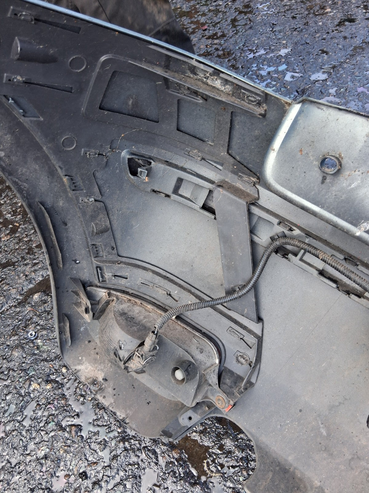 2006 VAUXHALL CORSA C COMPLETE REAR BUMPER BLUE