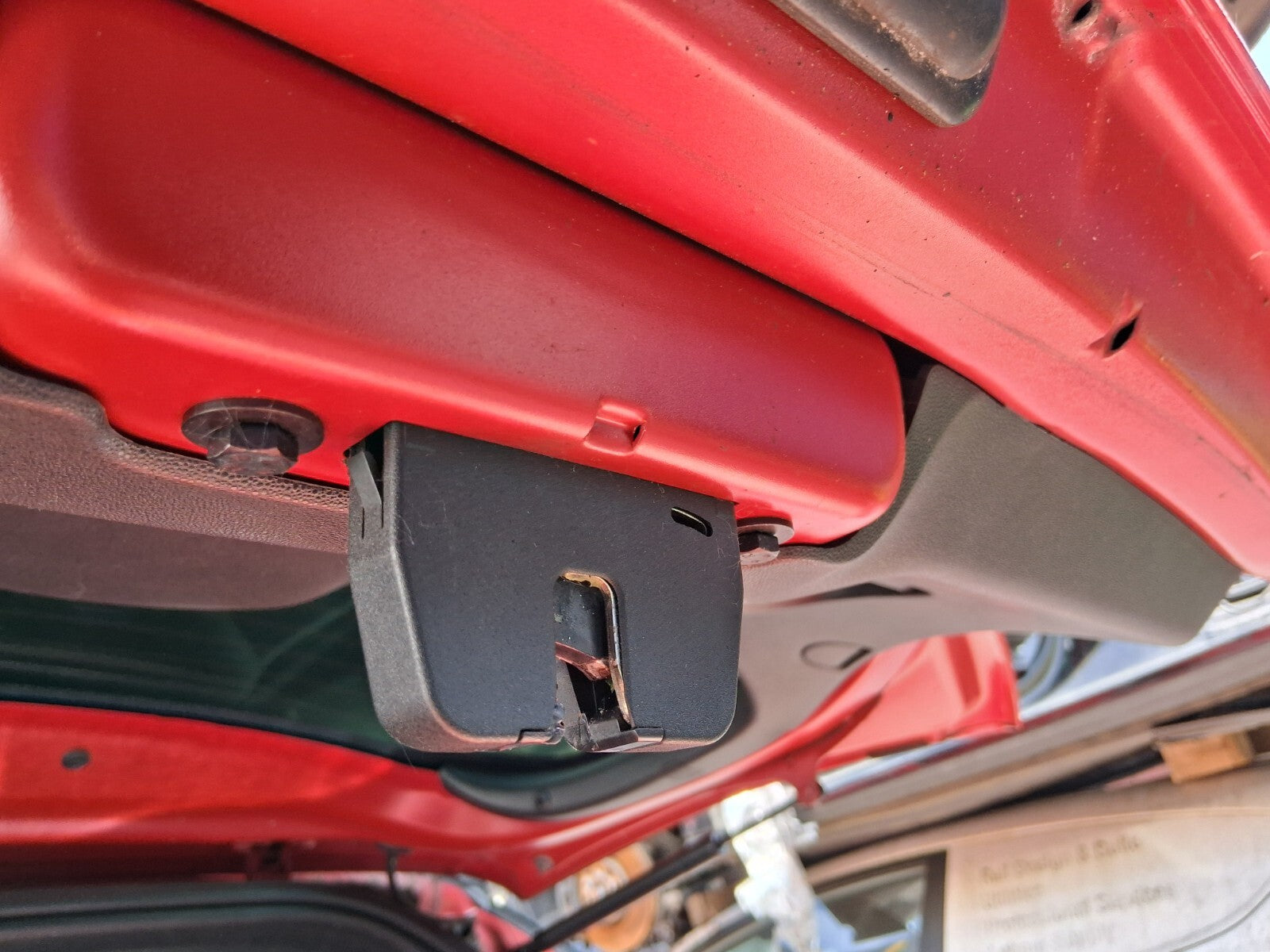 2012 CITROEN DS3 3 DOOR REAR BOOT LOCK MECHANISM