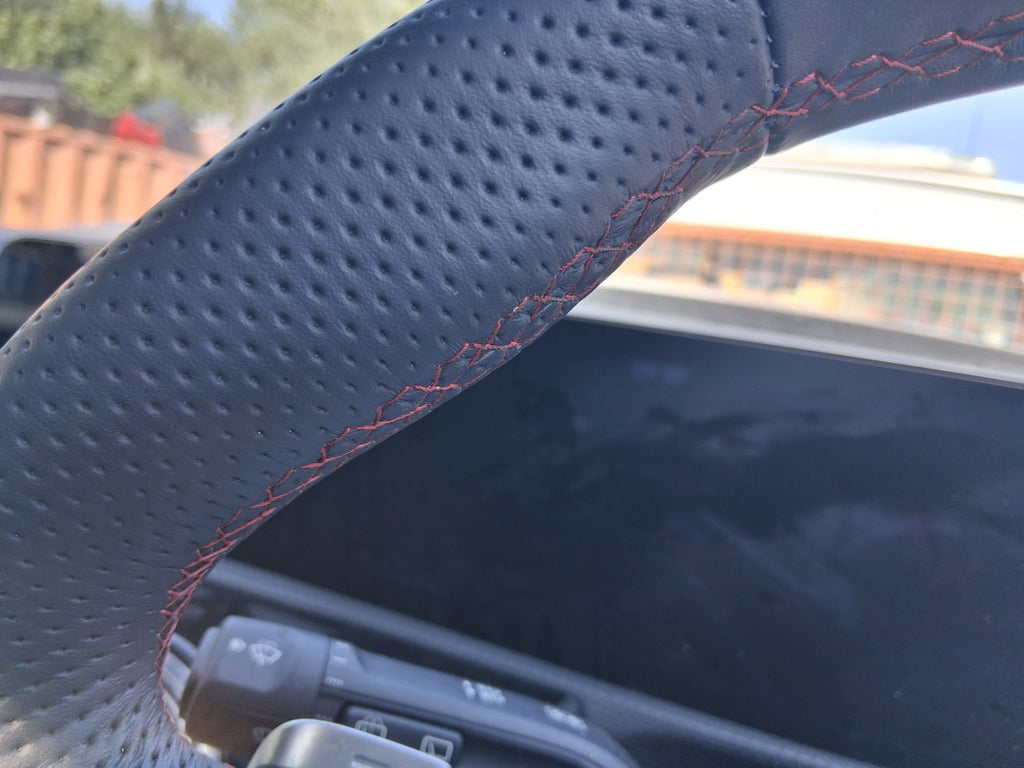 2023 MERCEDES BENZ A CLASS AMG LINE W177 MULTIFUNCTION STEERING WHEEL RED STITCH