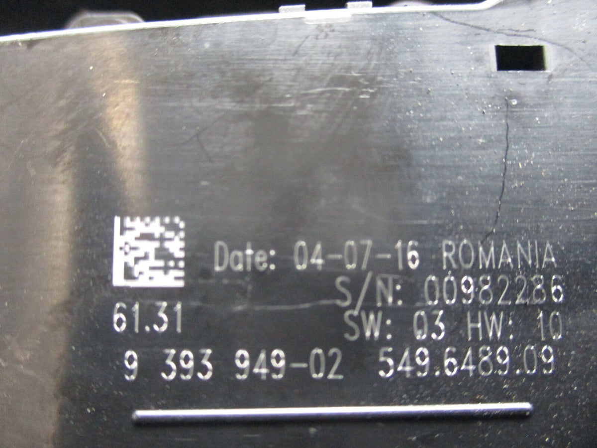 BMW 1 SERIES F20 F21 HEADLIGHT CONTROL SWITCHES 939394902