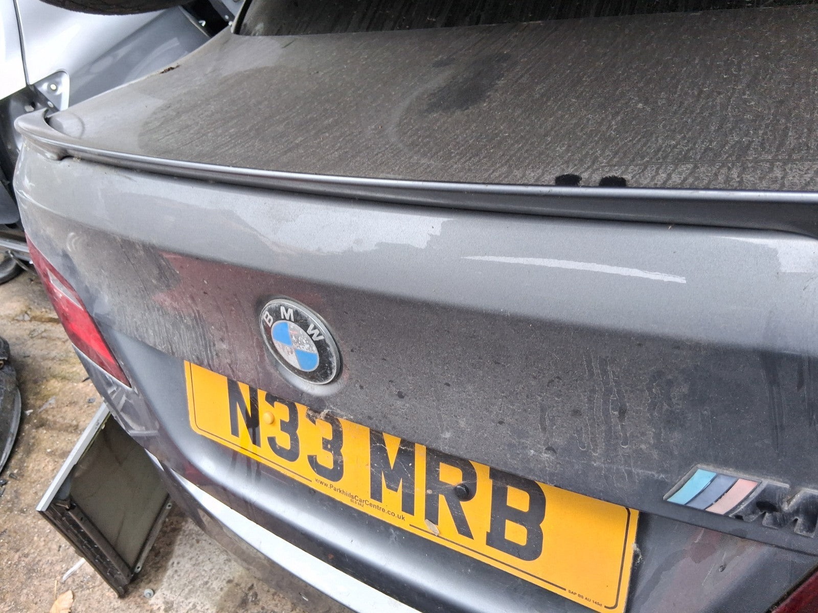 2010 BMW 5 SERIES F10 M SPORT BARE TAILGATE BOOTLID SPACE GREY METALLIC A52