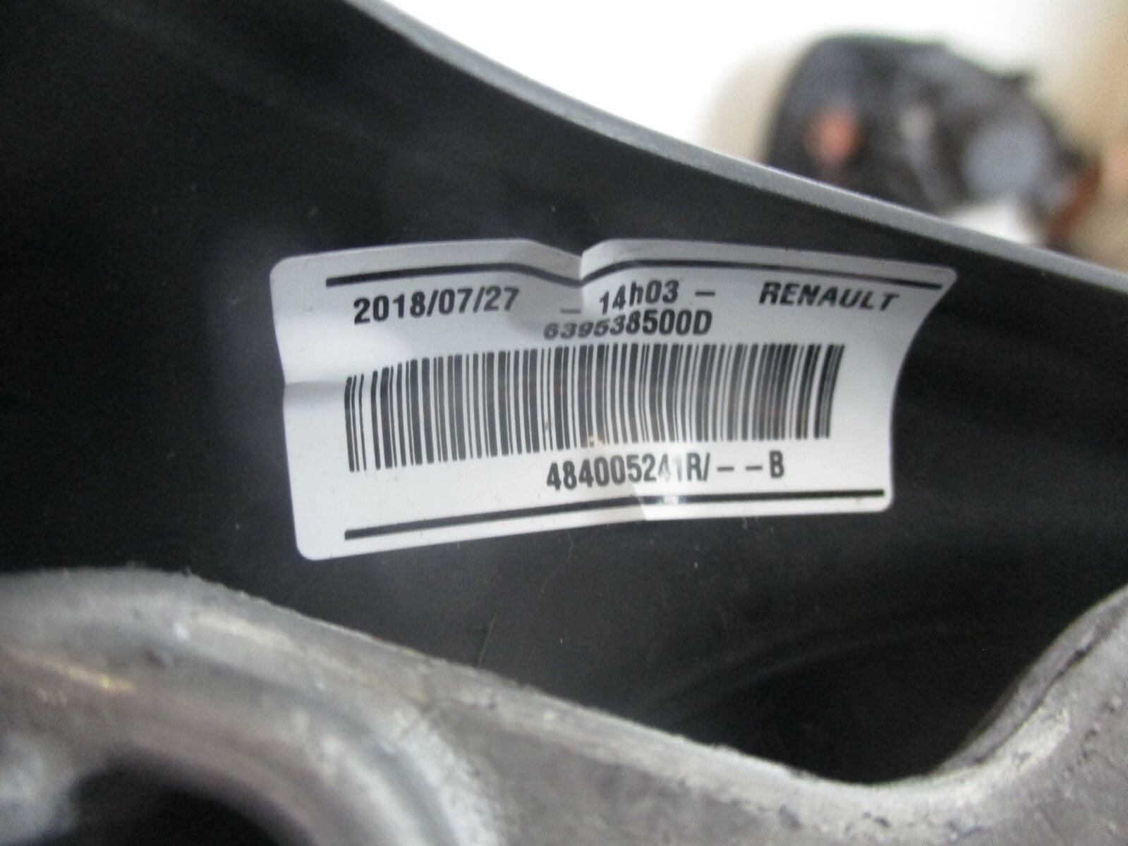 RENAULT CLIO X98 (MK4) LEATHER STEERING WHEEL 484005241R