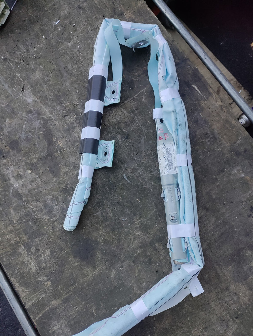 FORD KA+ PLUS 2017 OS DRIVER SIDE CURTAIN AIRBAG CN15A042D94