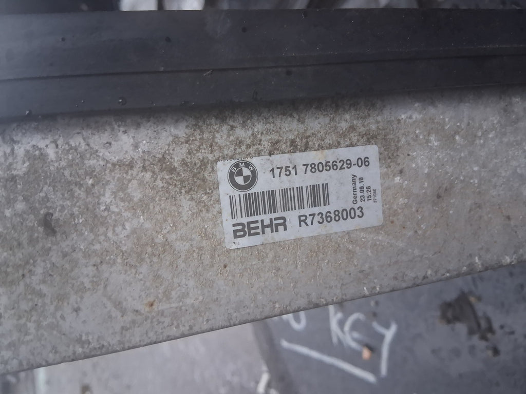 BMW 2010 5 SERIES INTERCOOLER RADIATOR  R7368003