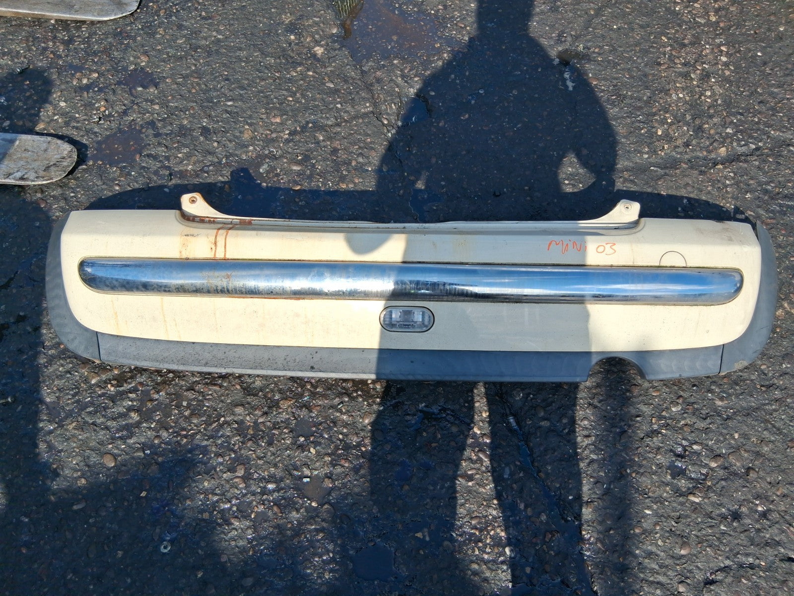 2003 BMW MINI COOPER R50 COMPLETE REAR BUMPER
