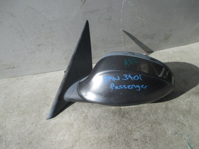 2005 BMW 3 SERIES E90 NSF PASSENGER SIDE WING MIRROR GREY RLL39125