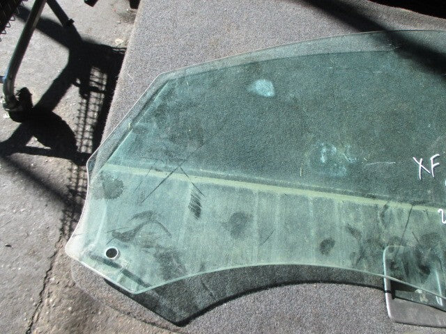 2011 JAGUAR XF OSF DRIVER SIDE FRONT WINDOW GLASS
