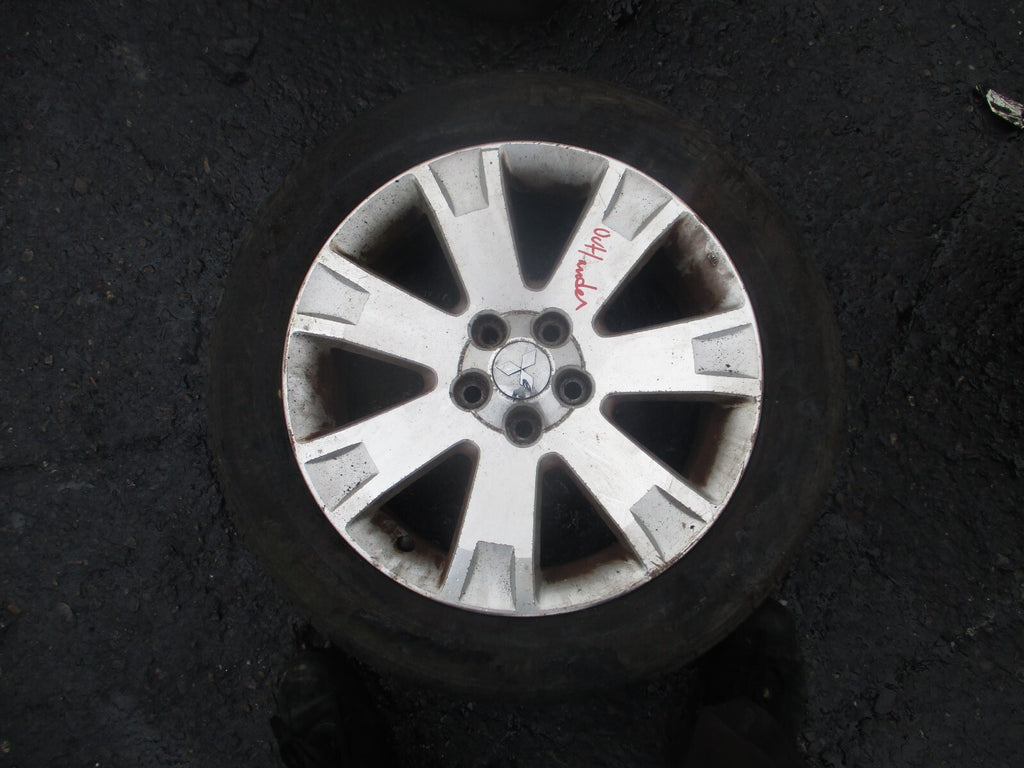 2008 MITSUBISHI OUTLANDER MK2 17 INCH ALLOY WHEEL WITH TYRE 225/55R17