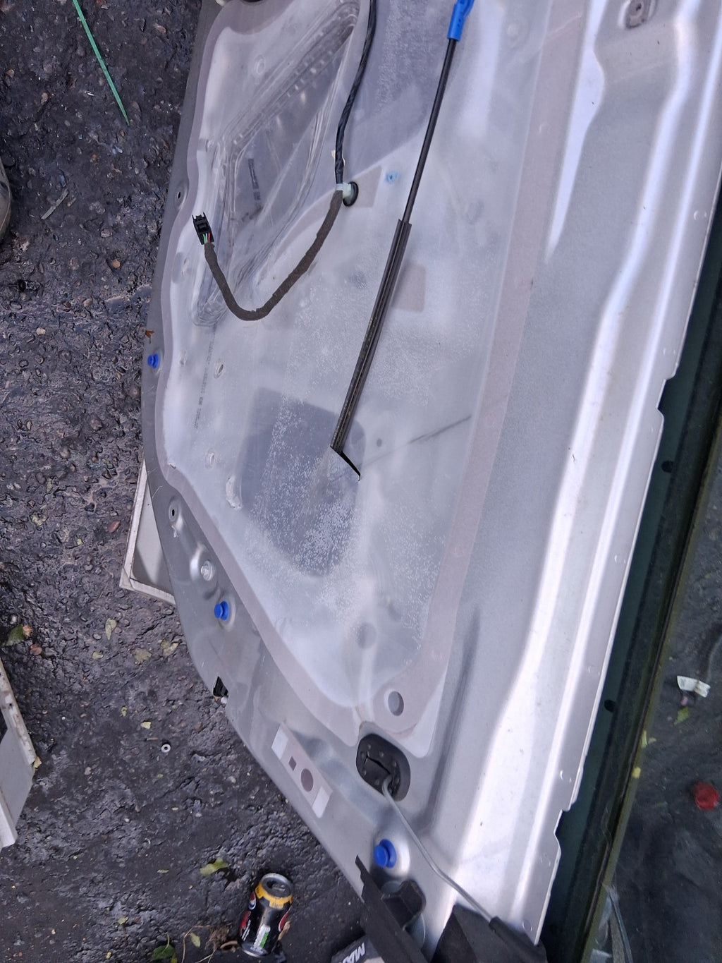 2016 VAUXHALL ZAFIRA C OSF DRIVER SIDE FRONT BARE DOOR ARGON SILVER Z176