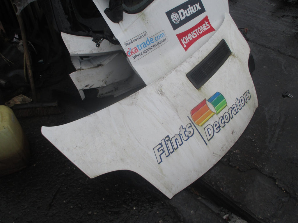 VAUXHALL VIVARO MK1 2002 FRONT BONNET HOOD WHITE
