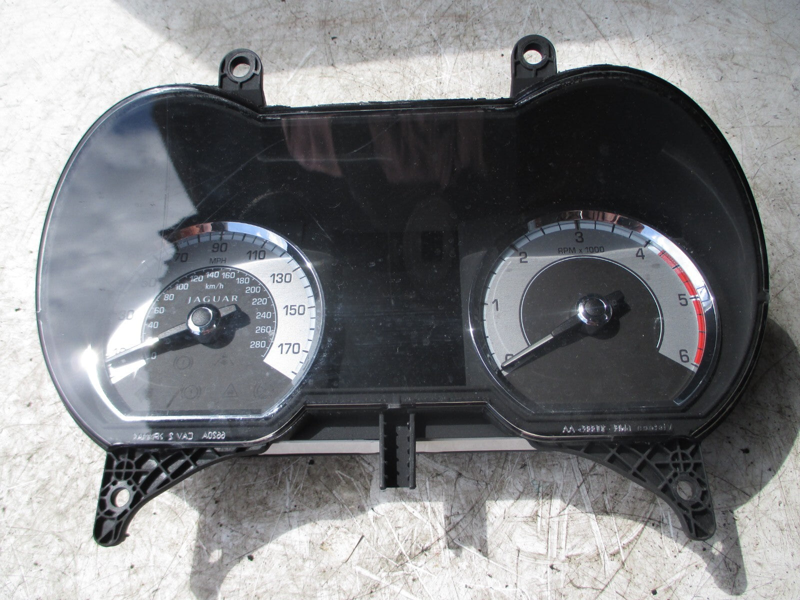 JAGUAR XF X250 2008 DIESEL SPEEDOMETER SPEEDO INSTRUMENT CLUSTER 8X2310849JH